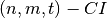 (n,m,t)-\crit{CI}
