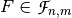 F \in \funct{F}_{n,m}