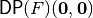 \matr{DP}(F)(\vec{0},\vec{0})