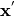 \vec{x}^{'}