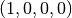 (1,0,0,0)