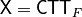 \matr{X}=\matr{CTT}_F