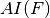 \crit{AI}(F)