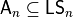 \set{A}_n \subseteq \set{LS}_n