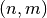 (n,m)