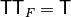 \matr{TT}_F = \matr{T}