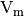 \gf{V_m}