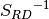 {S_{RD}}^{-1}
