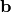 \vec{b}