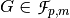 G \in \funct{F}_{p,m}