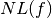 \crit{NL}(f)